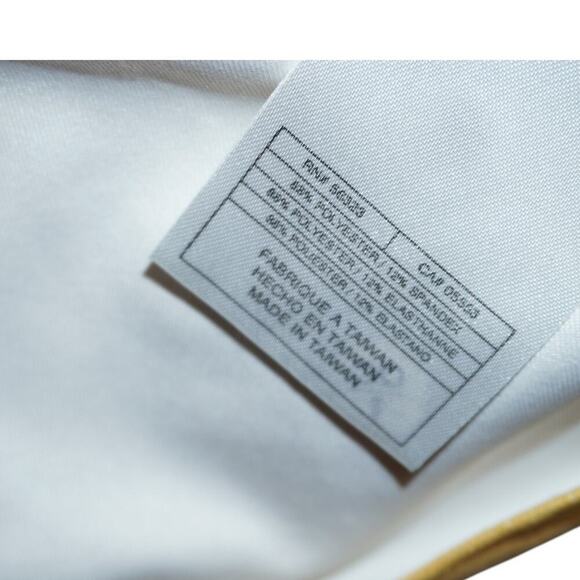 Vintage Nike Dri-FIT Tank Top – Size L – Gradient Yellow/White Y2K - Picture 4 of 4